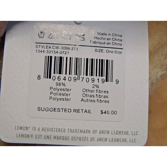 Lemon Wrap Poncho Shawl Scarf Fringe Off White Soft Knitted Cozy Warm One Size - Picture 5 of 11